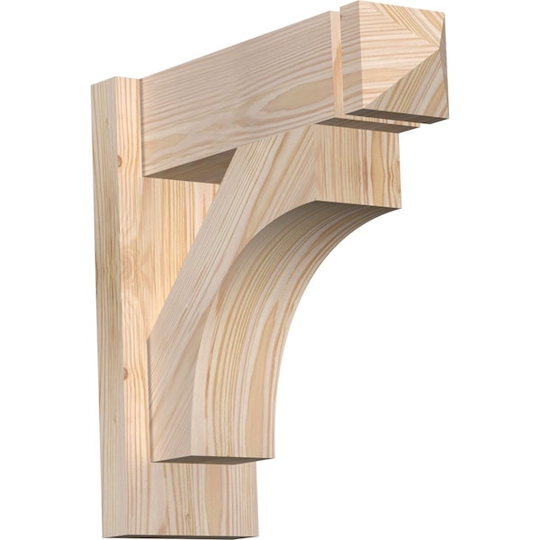 Ekena Millwork Westlake Smooth Arts and Crafts Outlooker, Douglas Fir, 5 1/2"W x 16"D x 16"H OUT06X16X16WTL03SDF - main